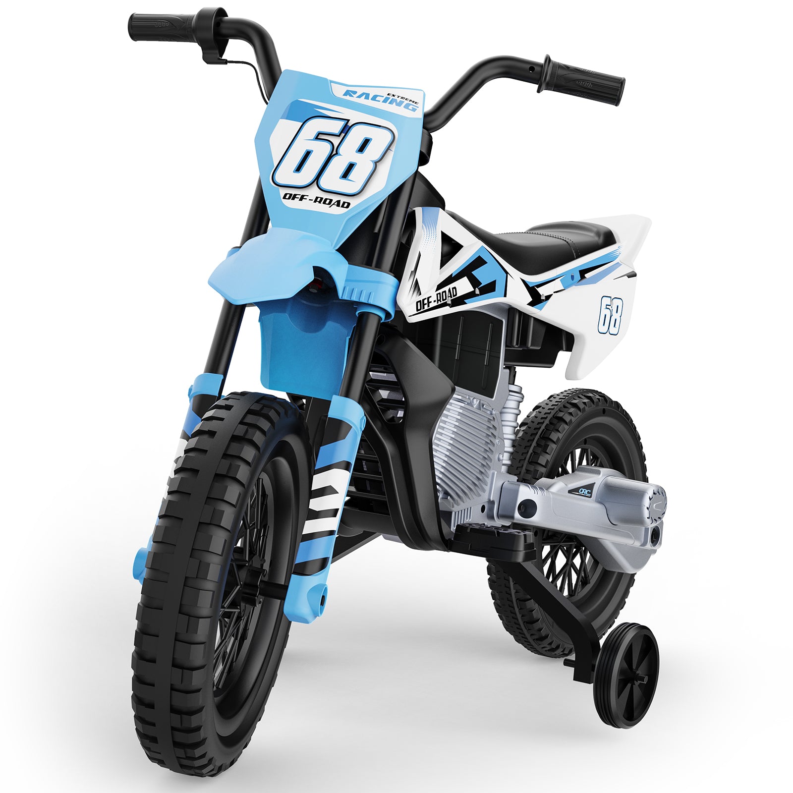 LIGIANT 24V 5Ah Kids Motorcycle, 2WD Kids Electric Dirt Bike for Big Kids