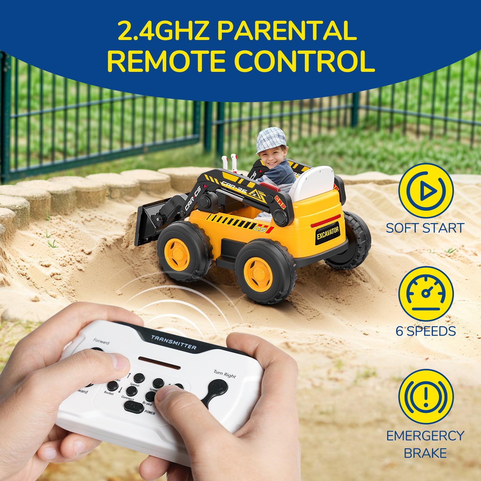 LIGIANT N8 Interactive Bulldozer, Fun Holiday Gift for Children