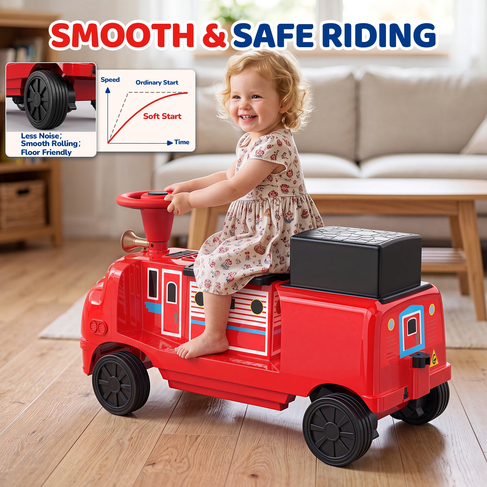 LIGIANT Licensed Chuggington Electric Ride On Train