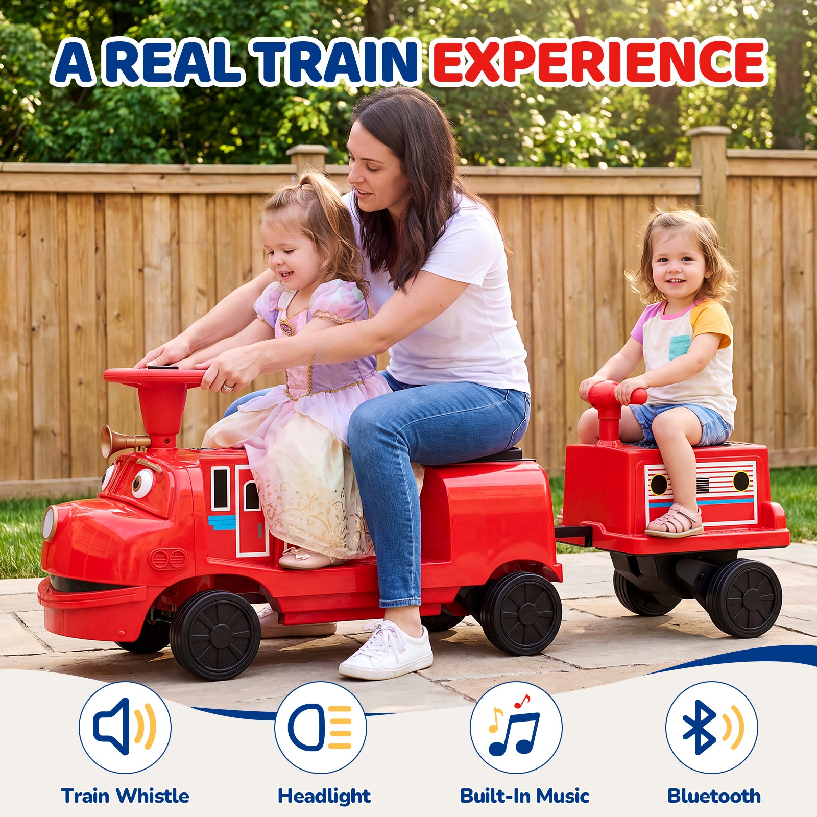 LIGIANT Licensed Chuggington Electric Ride On Train