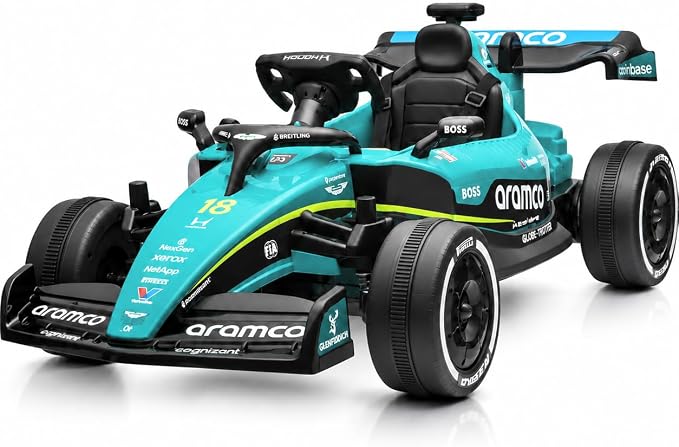LIGIANT Licensed Aston Martin F1 AMR26 24V Ride on Car