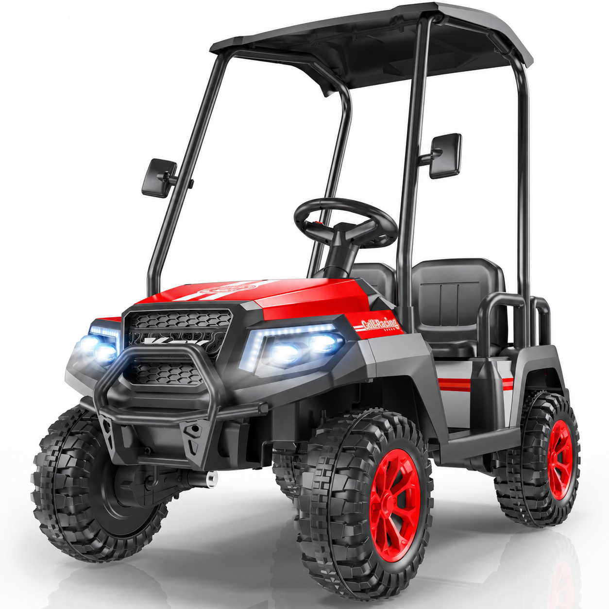 LIGIANT R9 24V 4-Seater Kids Golf Cart - 4WD & Remote Control