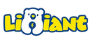 Logo of LIGIANT with a bear icon and colorful text