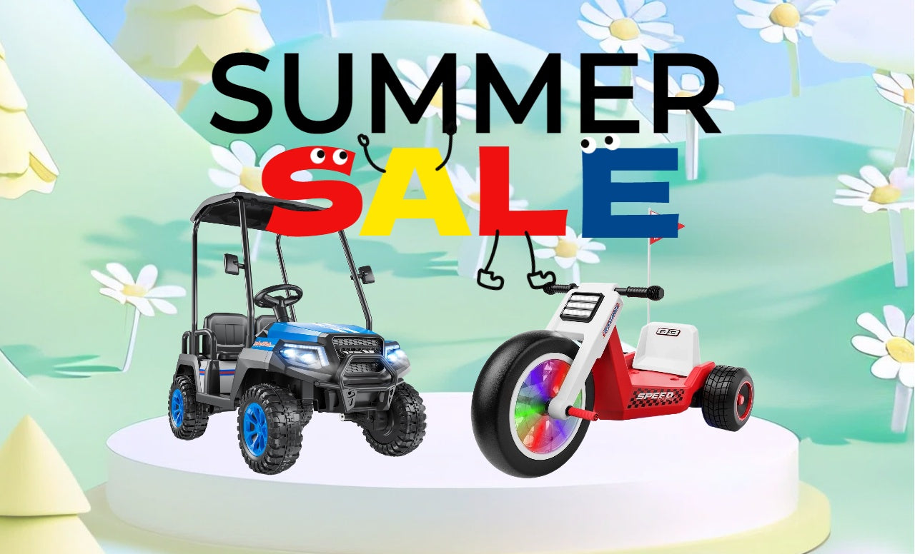 24V 4-Seater Kids Golf Cart - 4WD & Remote Control | LIGIANT R9